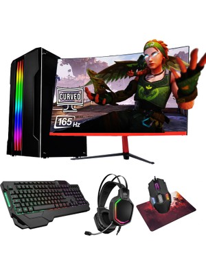 Ramtech Current V20 I5 12400F 32GB Ram 960GB SSD RTX3050 8gb 23.6 Curved Monitör Oyuncu Pc