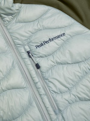 Peak Performance M Helium Down Hybrid Jacket Kadın Yeşil Mont G79119030-30179