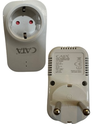 Cata Akım Koruyucu Tekli Kablosuz Priz 4000 W Yıldırım Koruması ile Çocuk Korumalı Dayanıklı