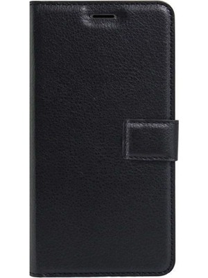Gpack Vivo V29 5g Kılıf Delüx Cüzdan Kartvizitli Standlı Kopçalı Siyah