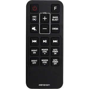 AKB74815371 Lg Sound Bar Sj3 Sj4 SPJ4B-W Için Uzaktan Kumandayı Değiştirin (Yurt Dışından)