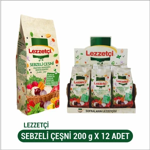 Sebzeli Çeşni 12 Adet 200 gr
