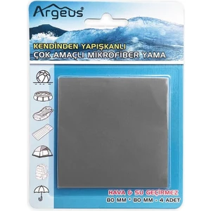 Kendinden Yapışkanlı Tamir Yaması (Mont, Şemsiye, Şişme Yatak) Gri