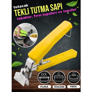 Luckshery Kitchen Tekli Tutma Sapı, Tutacak, Fırın Eldiveni, Sıcak Yemekler, Tabaklar, Güveçler, Fırın Tepsileri Için