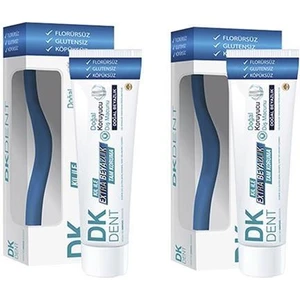Dk Dent Dkdent Klasik Florürsüz Diş Macunu 75 Ml Diş Fırçası Li X 2 Adet