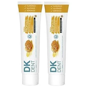 Dk Dent Dkdent Propolis Florürsüz Doğal Diş Macunu 75 Ml X 2 Adet