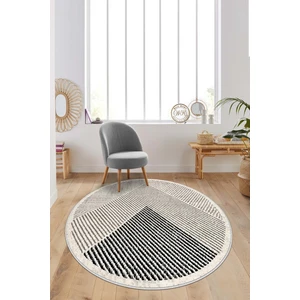 Confidence Home Dijital Baskı Makinede Yıkanabilir Kaymaz Taban Leke Tutmaz Yuvarlak Salon Halısı Mutfak Halısı ve Balkon Halısı