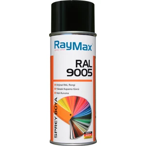 Sprey Boya Parlak Siyah Ral 9005 400ML