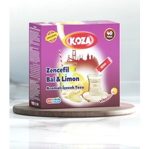 Tek İçimlik Zencefil-Bal-Limon Aro. İçecek Tozu (40 Stick)