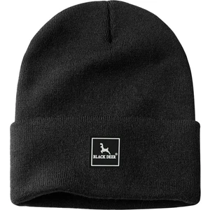 Black Deer Kışlık Bere Şapka Düz Logolu Yumuşak Triko Basic Akrilik Beanie