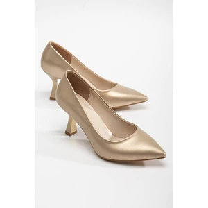Kadın Stiletto ALTIN CİLT