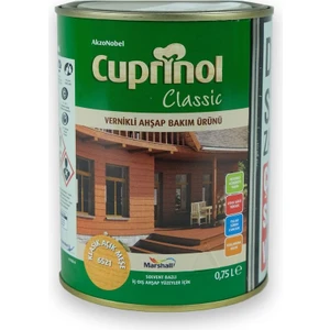 Cuprinol Vernikli Ahşap Bakım Ürünü Klasik Açık Meşe 0,75 L