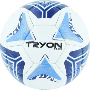 FT-130 Dikişli Futbol Topu Beyaz Mavi Renk BEYAZ MAVİ