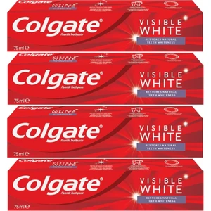 Diş Macunu 75ML Visible White/görünür Beyazlık (4 Lü Set)