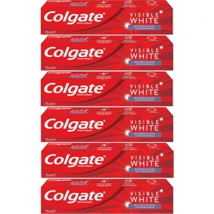 Diş Macunu 75ML Visible White/görünür Beyazlık (6 Lı Set)