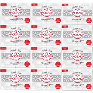 Hacı Şakir Sabun 800GR Hamam Keyfi (Nostalji Serisi) (12 Li Set)
