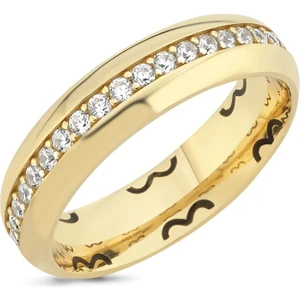 Sembol Gold Altın Alyans Taşlı 5mm Bayan