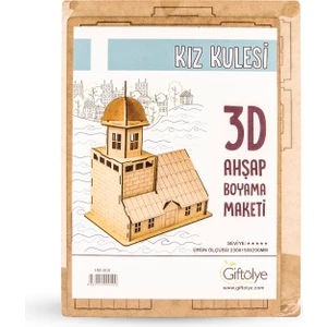 Ahşap Kız Kulesi Maketi