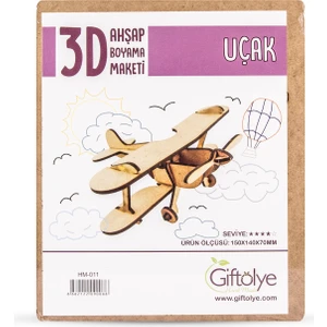 Ahşap Uçak Maketi