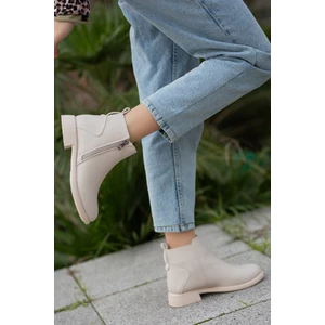 D404 Garantili Soğuk Geçirmez Kışlık Kadın Bot & Bootie