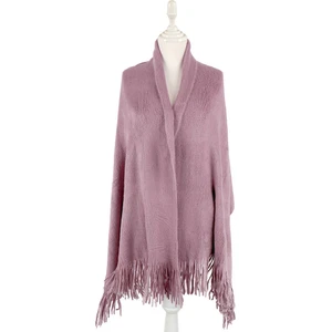Bursa İpek Mor Angora Şal