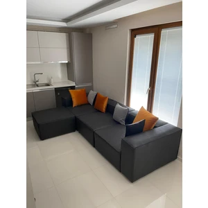 Mobilya Depom Mode Soft Köşe Koltuk Takımı 4 Modül  Nubuk Kumaş(Dairenize Teslim)
