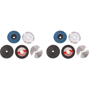 10 Adet 75MM Kesme Diski 10MM Delik Açı Öğütücü Metal Dairesel Testere Bıçağı Düz Flap Taşlama Zımpara Pedleri Aracı (Yurt Dışından)