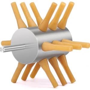 Tavuk Plucker Matkap Aparatı Paslanmaz Çelik Tavuk Plucker 18 Parmaklı Tavuk Tüyü Temizleme Plucker Makinesi (Yurt Dışından)