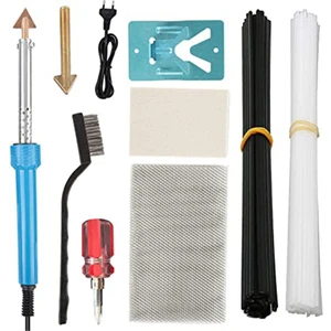 Humble Plastik Kaynak, 80W Plastik Kaynak Makinesi Seti 2 Havya Ipuçları Ab Tak ile Araba Tampon Için Plastik Tamir Makinesi (Yurt Dışından)
