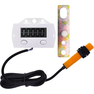 5 Haneli Elektronik Dijital Ekran Sayacı Yakınlık Endüstriyel Manyetik Sensör Anahtarı Yumruk Sayacı Indüksiyon Ölçer B (Yurt Dışından)