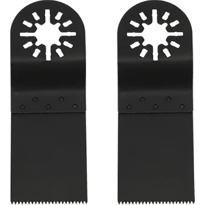 2x 35MM Ahşap Metal Bıçaklar Hcs Fein Multimaster Ryobi Challenge Multitool Siyah (Yurt Dışından)