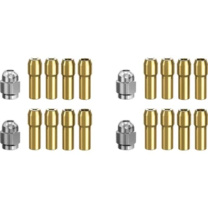 Dremel Için 20 Adet Pirinç Pens, Yedek 4485 Hızlı Değişim Döner Matkap Somun Aracı Seti 0.8/1.2/1.5/1.8/2.0/2.4/3.0/3.2mm (Yurt Dışından)