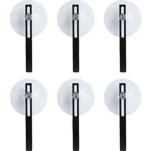 6 Paket Tv Yan Panel Tutucu Klip LED LCD Tv Ekran Sökücü Onarım Aracı Silikon Vakum Vantuz (Yurt Dışından)