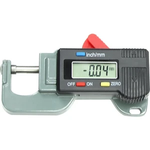 Taşınabilir Hassas Dijital Kalınlık Ölçer Ölçer Metal Test Cihazı Mikrometre 0 Ila 12.7mm (Yurt Dışından)