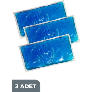 Flexy Medical Termojel Sıcak Soğuk Kompres Jel Buz Paketi, 3 Adet Soğutucu Jel Isıtıcı Jel Kompres 13 cm x 26 cm