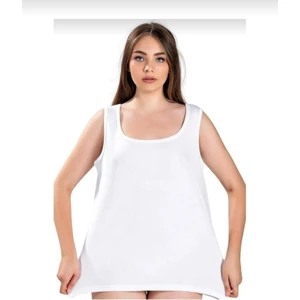 640 Bayan Battal Geniş Askılı Atlet 4 Adet