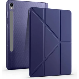Samsung Galaxy Tab S11/S10 Lite/S10 Fe/S9 Fe 10.9 Inch Kılıf Tri Folding Kalem Bölmeli Standlı Kabak