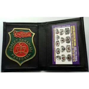 Adalet Bakanlığı Rozetli Cüzdan Satınal,sadece Kurum Adresıne Gönderılır.