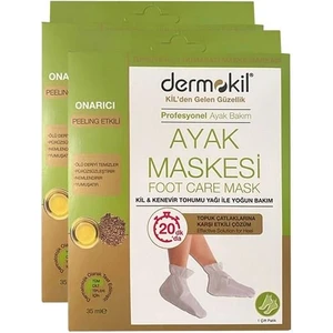 Kil Ve Kenevir Yağlı Peeling Etkili Ayak Maskesi 35 Ml X 2 Adet