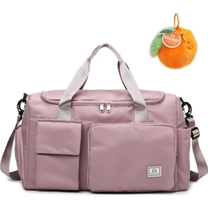 One Orange Ong Orange Bölmeli Spor Çanta - Koyu Pembe (Yurt Dışından)