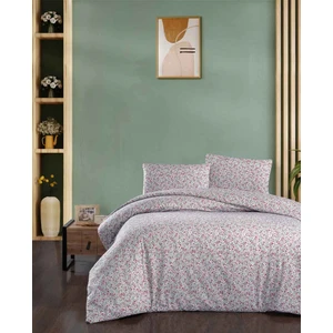 Menderes Home Cotton Collection Flanel R Çift Kişilik Nevresim Takımı Gonca Kırmızı