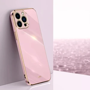 Apple iPhone 15 Pro Max 6d Elektrolizasyon Tpu Cep Telefonu Kılıfı (Yurt Dışından)