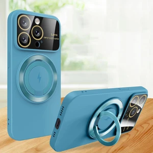 Apple iPhone 11 Pro Max Pencereler Manyetik Tutucu Cep Telefonu Kılıfı (Yurt Dışından)