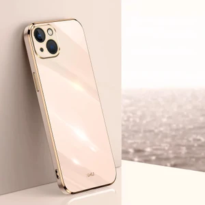 Apple iPhone 14 Plus 6d Elektrolizasyon Tpu Cep Telefonu Kılıfı (Yurt Dışından)