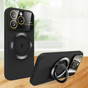 Apple iPhone 11 Pro Pencereler Manyetik Tutucu Cep Telefonu Kılıfı (Yurt Dışından)