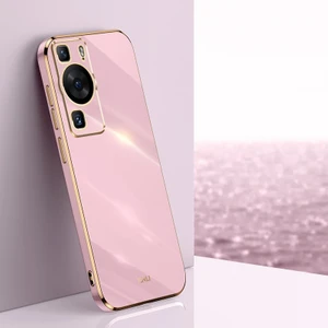 Huawei P60 Pro 6d Elektrolizasyon Tpu Cep Telefonu Kılıfı (Yurt Dışından)