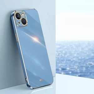 Apple iPhone 14 Plus 6d Elektrolizasyon Tpu Cep Telefonu Kılıfı (Yurt Dışından)