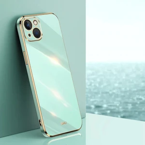 Apple iPhone 14 Plus 6d Elektrolizasyon Tpu Cep Telefonu Kılıfı (Yurt Dışından)