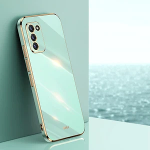 Samsung Galaxy S20 Fe 6d Elektrolizasyon Tpu Cep Telefonu Kılıfı (Yurt Dışından)