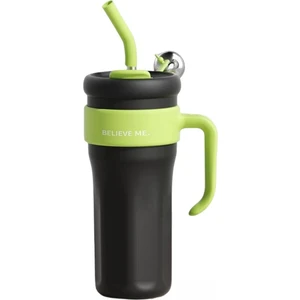 Le Cheng Yüksek Görünümlü, Ekstra Geniş Kapasiteli Paslanmaz Çelik Vakumlu Çift Katmanlı Yalıtımlı Kap (Yurt Dışından)